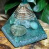 Orgonite Pirâmide Quartzo Verde - Saúde e Esperança - Image 4