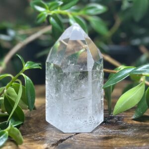 Ponta de Cristal Rocha – Cristal Mestre – Gerador de Energia – 232g