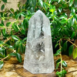 Ponta de Cristal Rocha – Cristal Mestre – Gerador de Energia – 743g