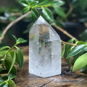 Ponta de Cristal Rocha – Cristal Mestre – Gerador de Energia – 232g