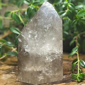 Ponta de Cristal Quartzo Fumê – 1513g