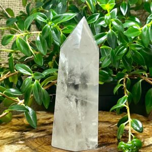 Ponta de Cristal Rocha – Cristal Mestre – Gerador de Energia – 622g