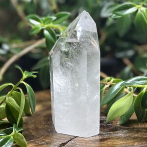 Ponta de Cristal Rocha – Cristal Mestre – Gerador de Energia – 377g