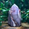 Mini Ponta de Cristal Jaspe Mocaita - 182g - Image 3