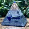 Orgonite Pirâmide Sodalita - Inteligência e Criatividade