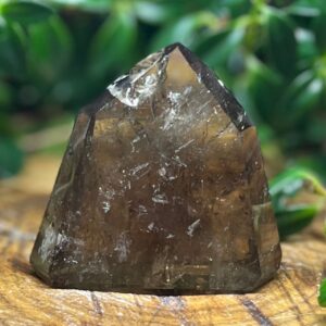 Mini Ponta de Cristal Quartzo Fumê – 123g