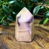 Mini Ponta de Cristal Jaspe Mocaita - 134g