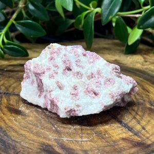 Pedra Bruta de Turmalina Rosa – 127g