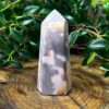 Ponta de Cristal Jaspe Mocaita - 145g