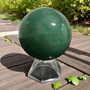 Bola / Esfera de Quartzo Verde – 285g