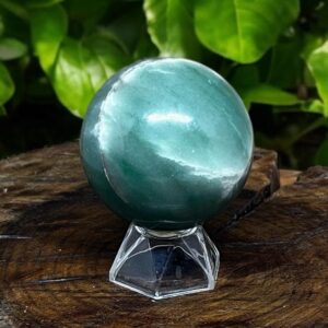 Bola / Esfera de Quartzo Verde – 285g