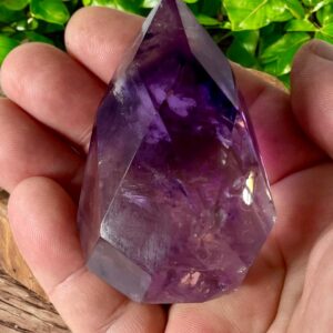 Gota Facetada de Ametista – 145g