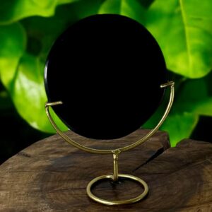 Espelho de Obsidiana Negra – 161g