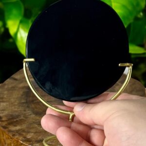 Espelho de Obsidiana Negra – 161g