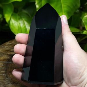 Ponta de Obsidiana Negra – 491g