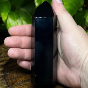 Ponta de Obsidiana Negra – 362g