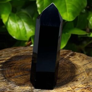 Ponta de Obsidiana Negra – 362g
